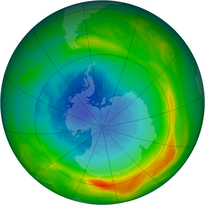 Ozone Map 1981-10-12